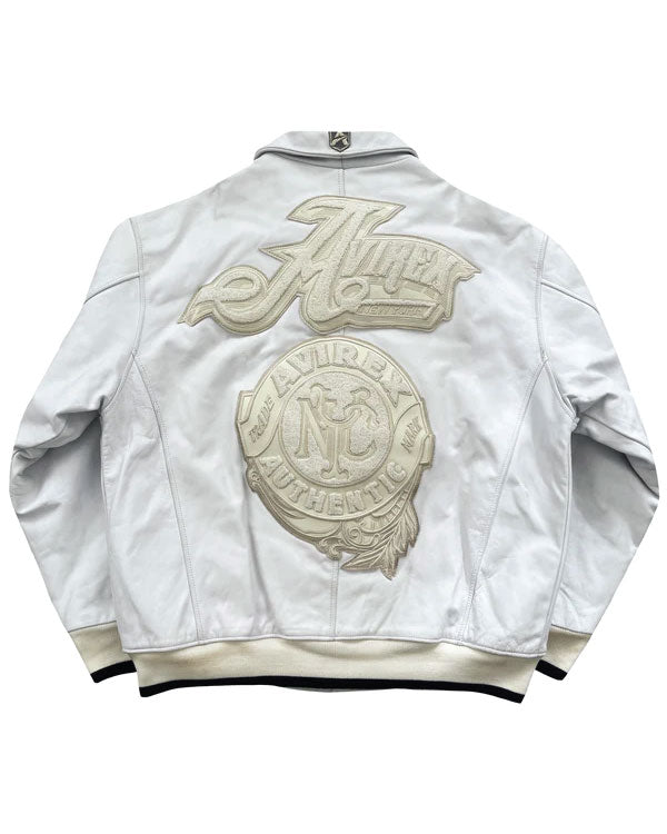 Avirex Limited Edition Leather Varsity Jacket