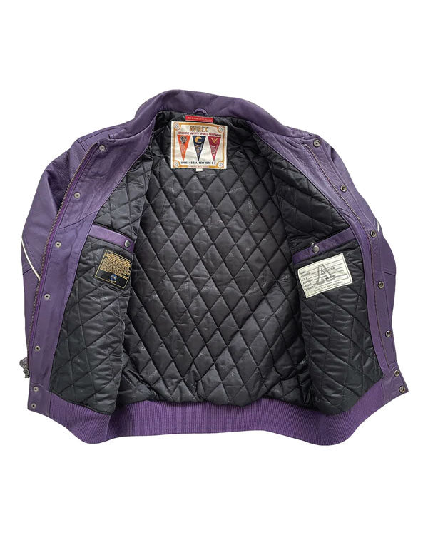 Avirex New York Leather Varsity Jacket