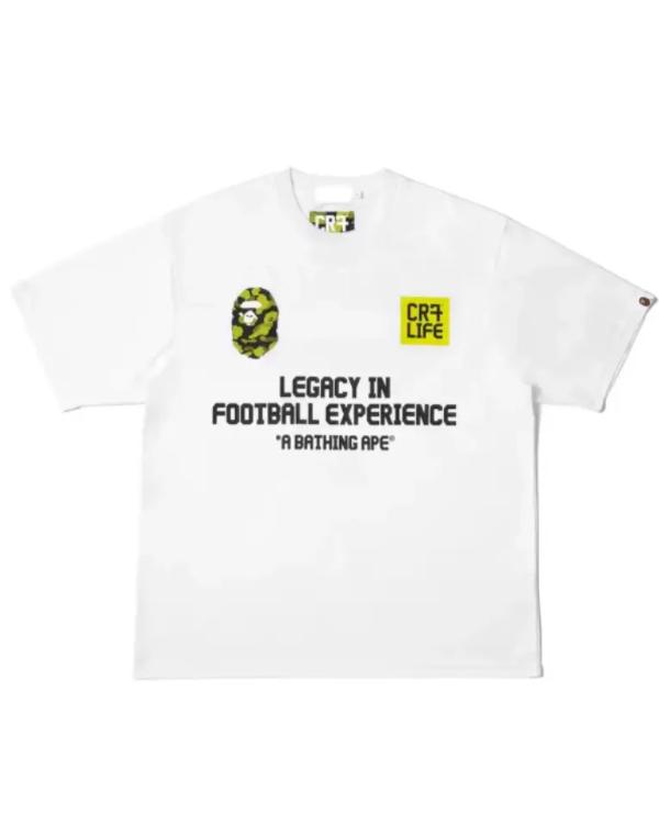 BAPE X CR7 Life Multi Logo Poly Relaxed Fit Jersey