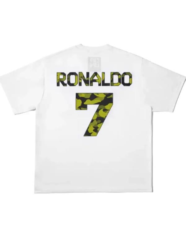 BAPE X CR7 Life Multi Logo Poly Relaxed Fit Jersey