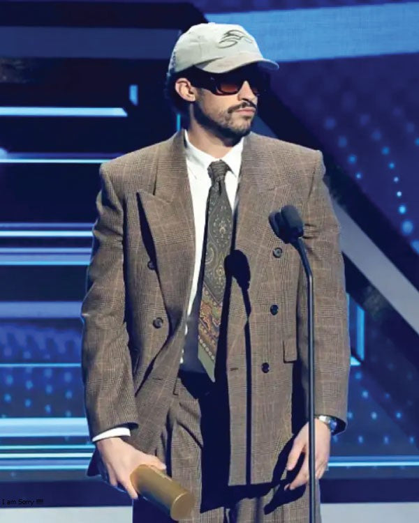 Bad Bunny Billboard Latin Music Awards 2025 Blazer