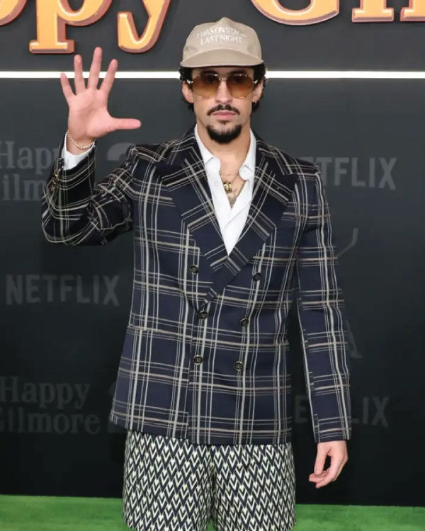 Bad Bunny Happy Gilmore 2 NYC Premiere Blazer