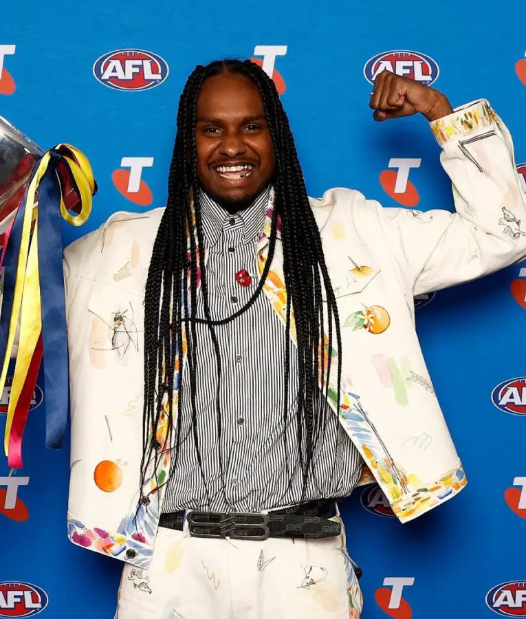 Baker Boy 2025 AFL Grand Final Entertainment Media Opportunity Jacket