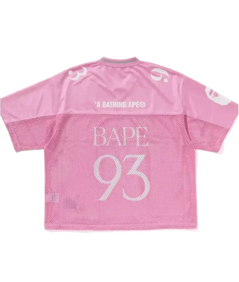 Bape Line Camo Multi Logo Football Jersey