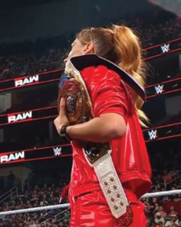 Becky Lynch WWE Monday Night RAW Red Jacket