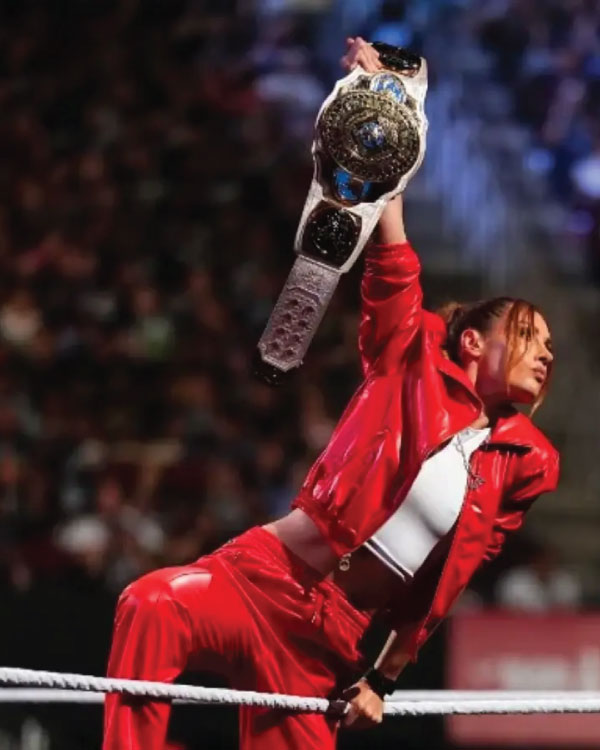 Becky Lynch WWE Monday Night RAW Red Jacket