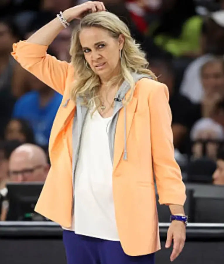 Becky Hammon 2025 WNBA Playoffs Semifinal Blazer