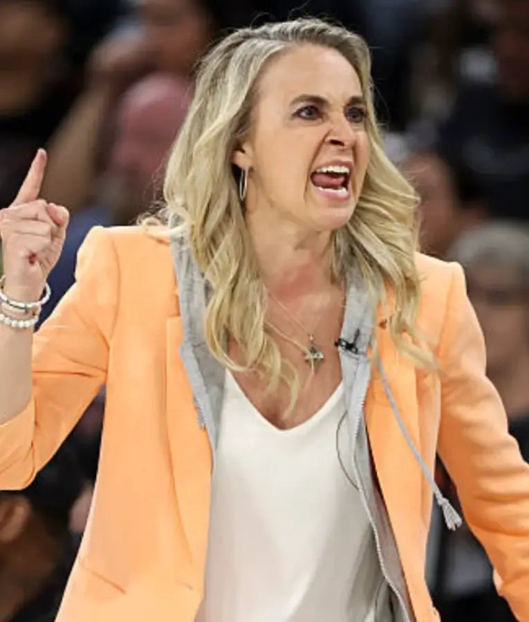 Becky Hammon 2025 WNBA Playoffs Semifinal Blazer