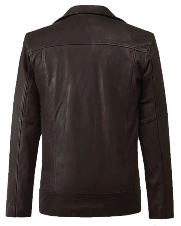 Motorcycle Dauntless Brown Biker Leather Jacket