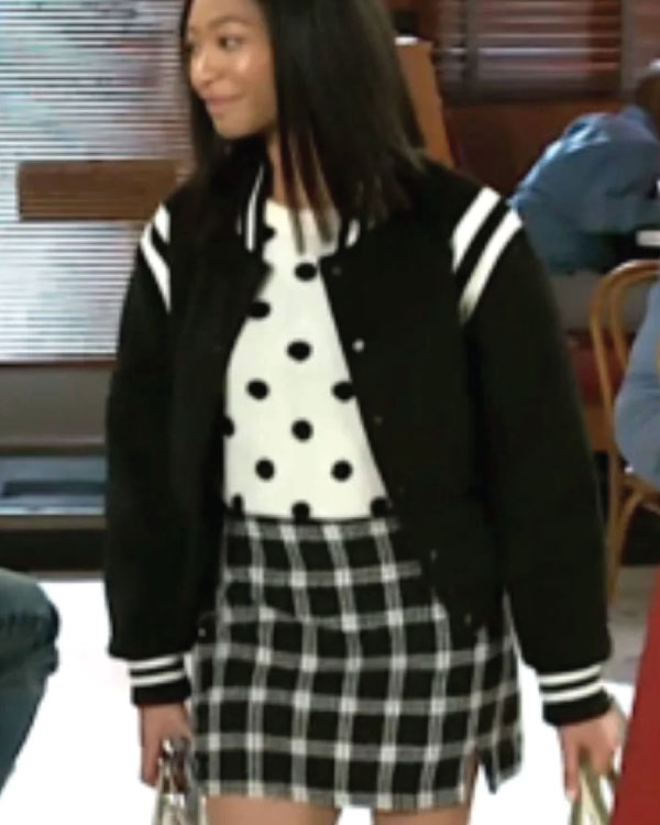 Beyond The Gates 2025 Jessica Striped Bomber Jacket