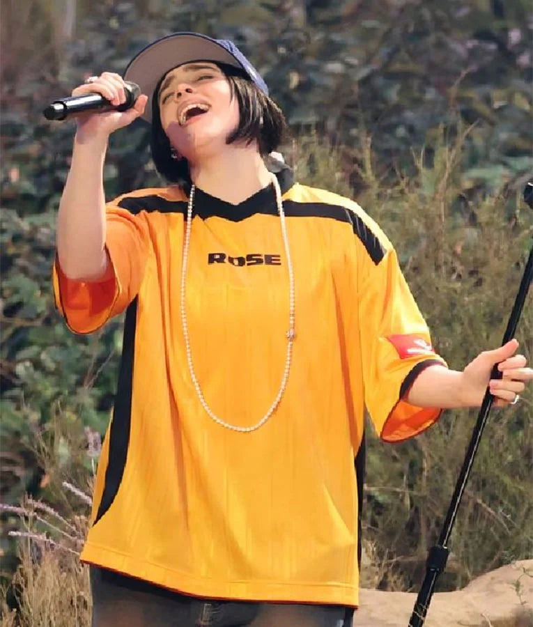 Billie Eilish Grammy Award Yellow T-shirt