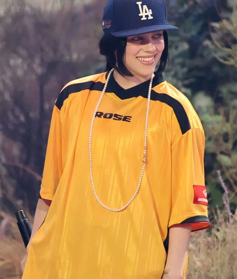 Billie Eilish Grammy Award Yellow T-shirt