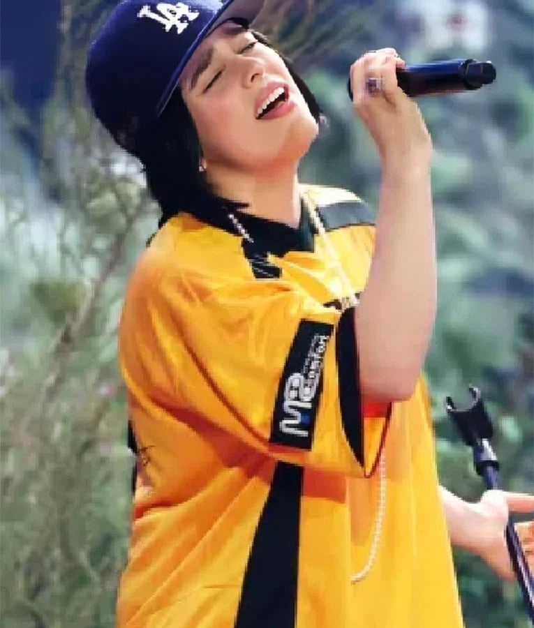 Billie Eilish Grammy Award Yellow T-shirt