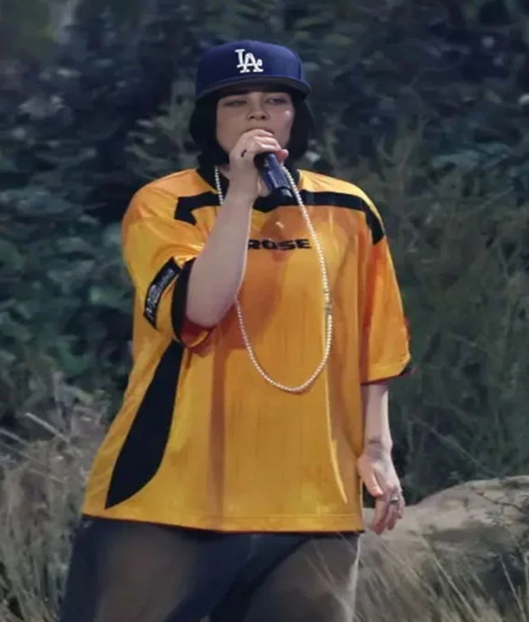 Billie Eilish Grammy Award Yellow T-shirt