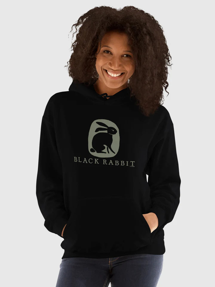 Black Rabbit Logo Hoodie