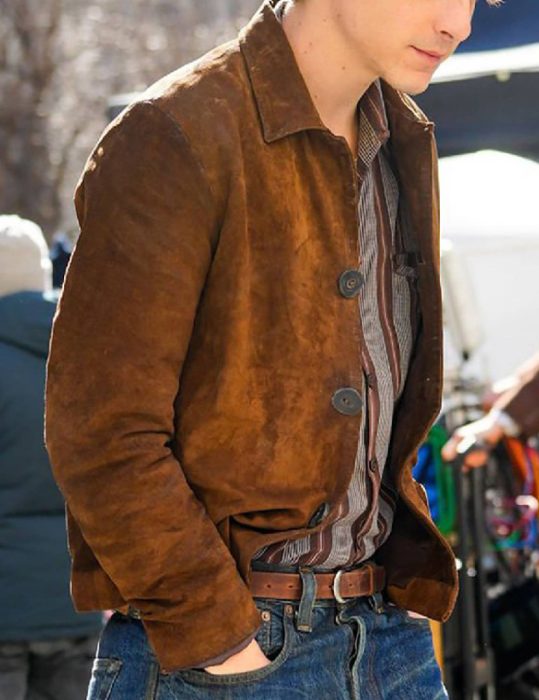 A Complete Unknown Bob Dylan Brown Jacket