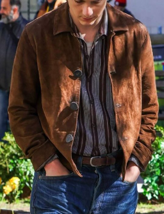 A Complete Unknown Bob Dylan Brown Jacket