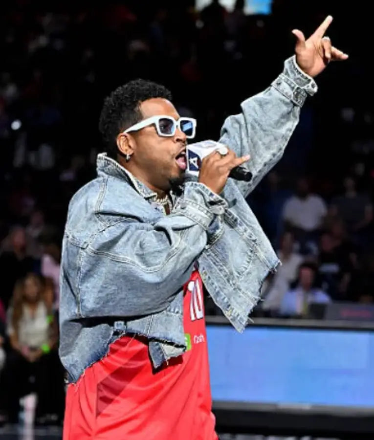 Bobby V WNBA Playoffs 2025 Denim Jacket