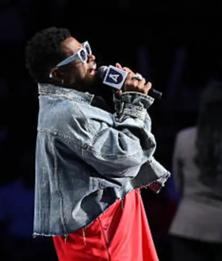 Bobby V WNBA Playoffs 2025 Denim Jacket