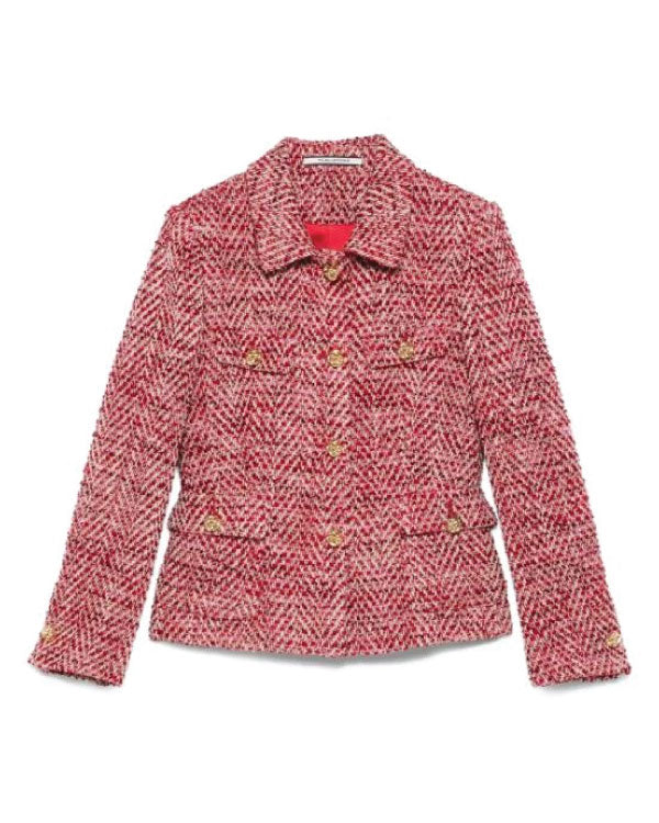 Boston Blue S01 Gloria Reuben Pink Tweed Jacket