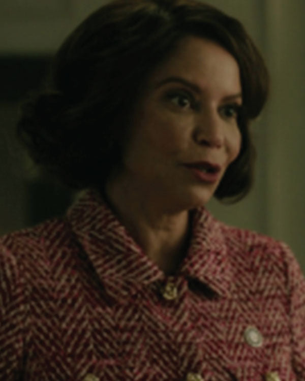 Boston Blue S01 Gloria Reuben Pink Tweed Jacket