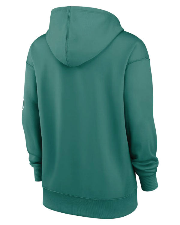 Boston Red Sox Nike Green 2025 City Connect Authentic Collection Performance Hoodie