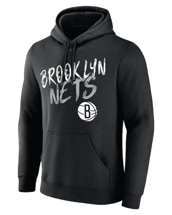 Brooklyn Nets Black Hustle Custom Hoodie
