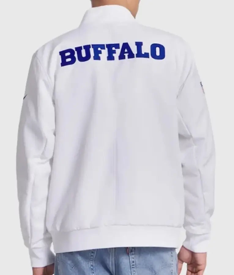 Buffalo Bills 2025 Rivalries Sideline Bomber Jacket