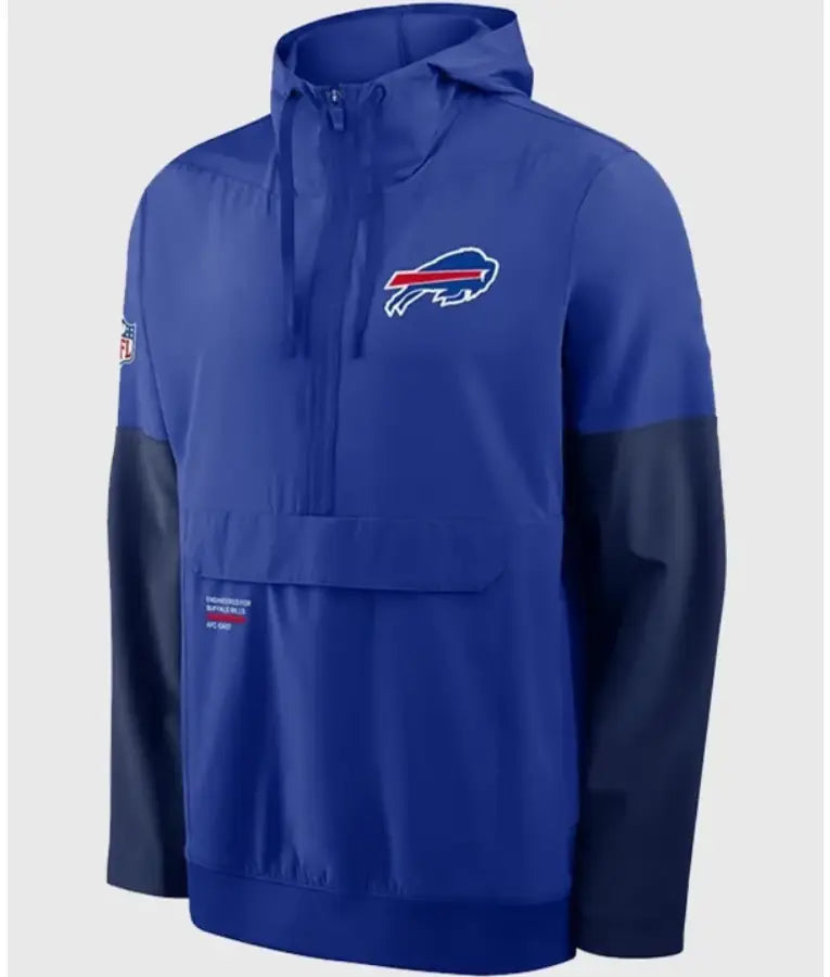 Buffalo Bills 2025 Sideline Anorak Hooded Jacket