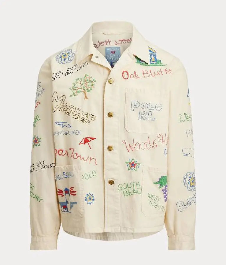 CBS Mornings Spike Lee’s Graphic Printed Jacket