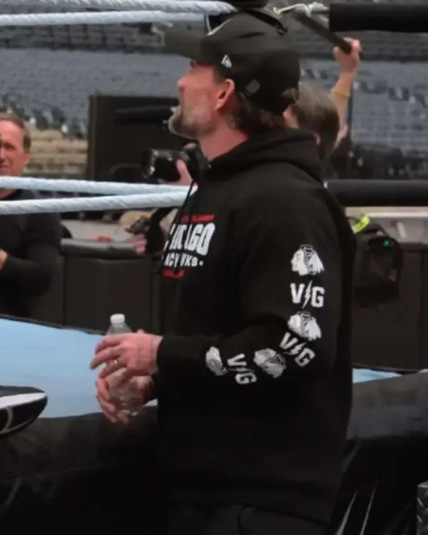 CM Punk WWE: Unreal Black Hoodie