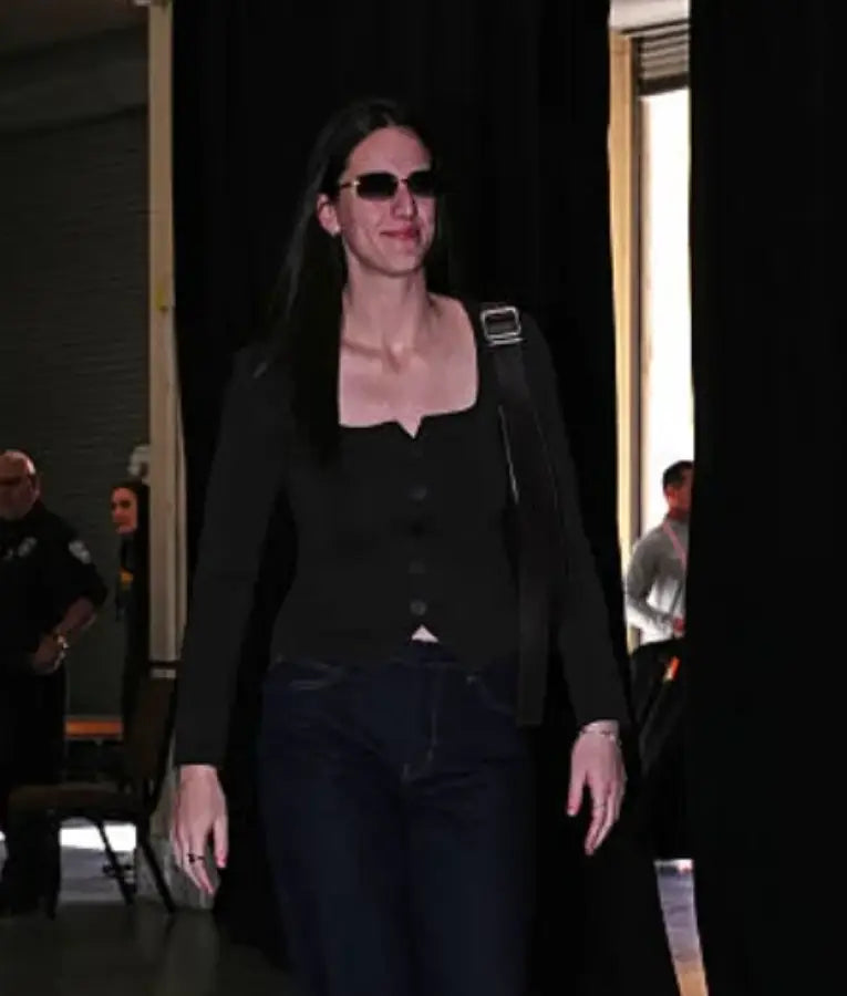 Caitlin Clark 2025 WNBA Playoffs Semifinal Black Top