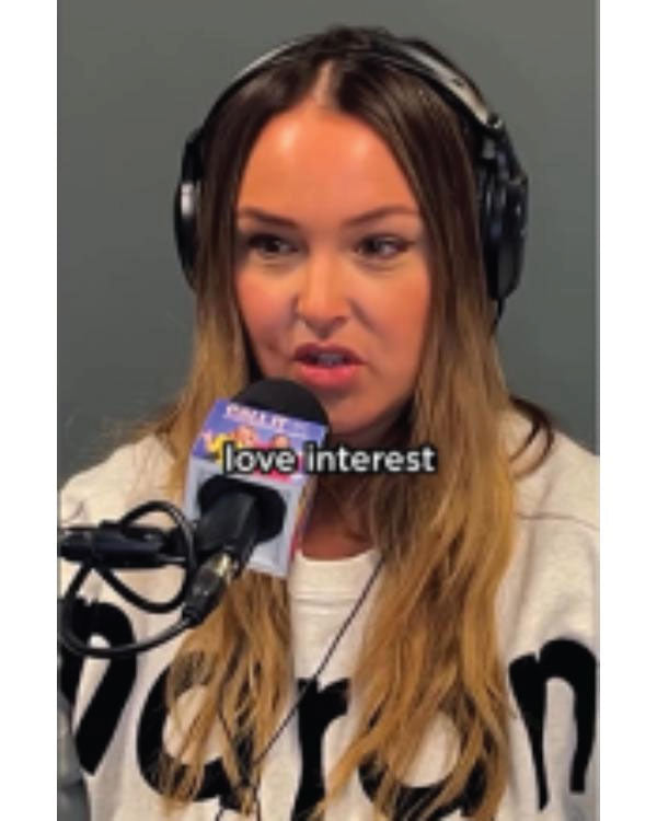 Call It What It Is Camilla Luddington Houston Logo Sweatshirt