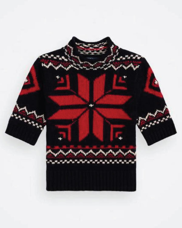 Call It What It Is Camilla Luddington Snowflake Sweater