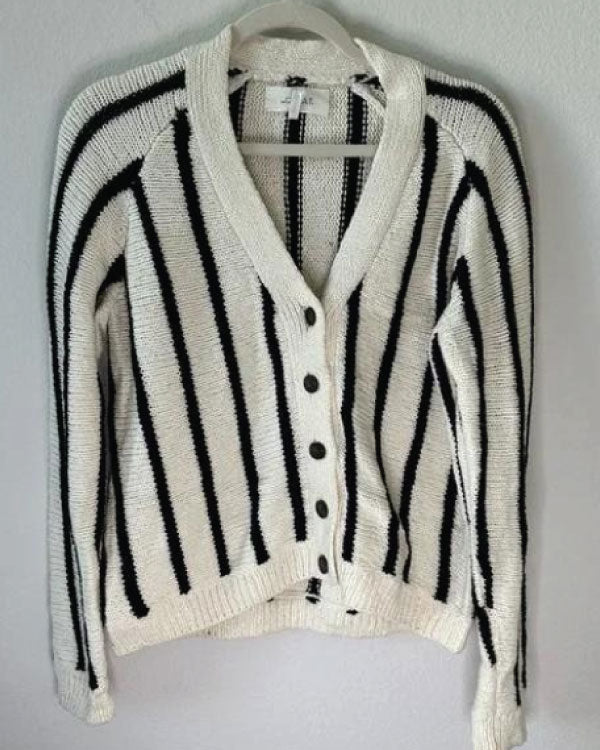 Call It What It Is Camilla Luddington Striped Cardigan