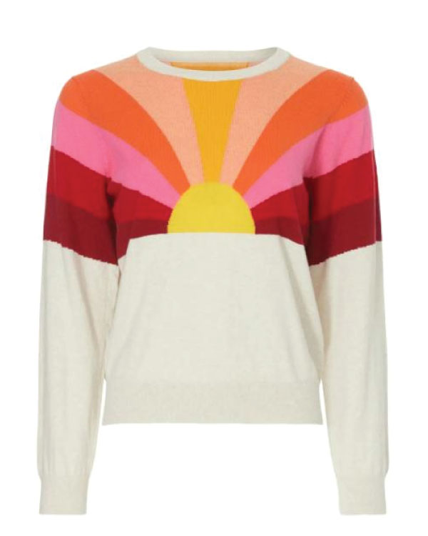 Call It What It Is Camilla Luddington Sunrise Sweater
