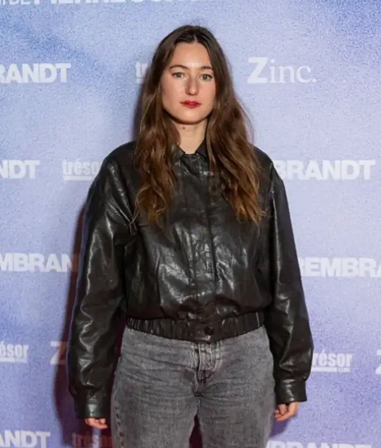 Camille Etienne Rembrandt Premiere Black Leather Jacket
