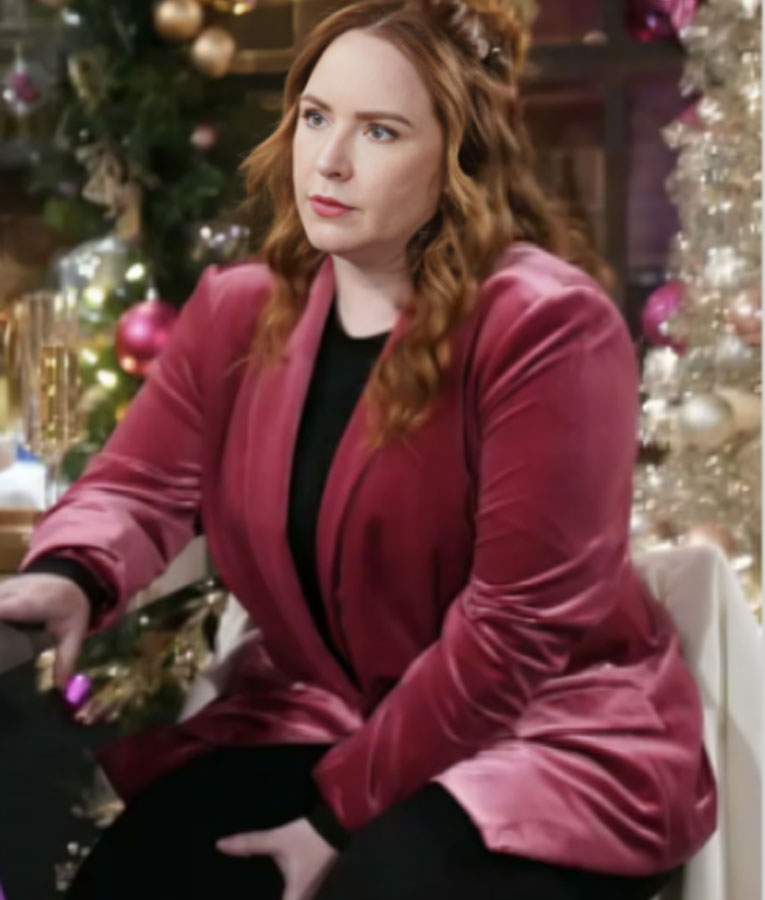The Young and the Restless Mariah Copeland Velvet Blazer