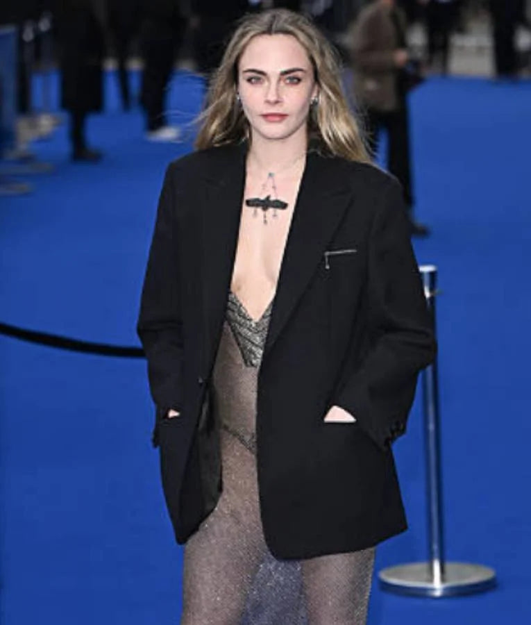 Cara Delevingne Ocean Met Gala 2025 Black Blazer