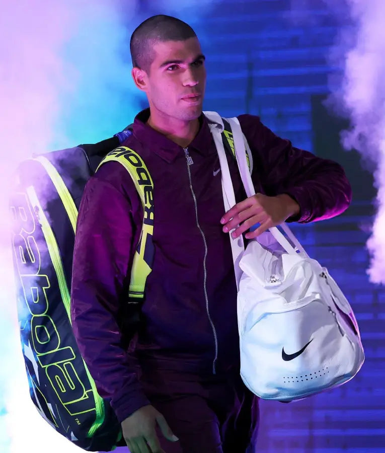 Carlos Alcaraz 2025 US Open Purple Jacket