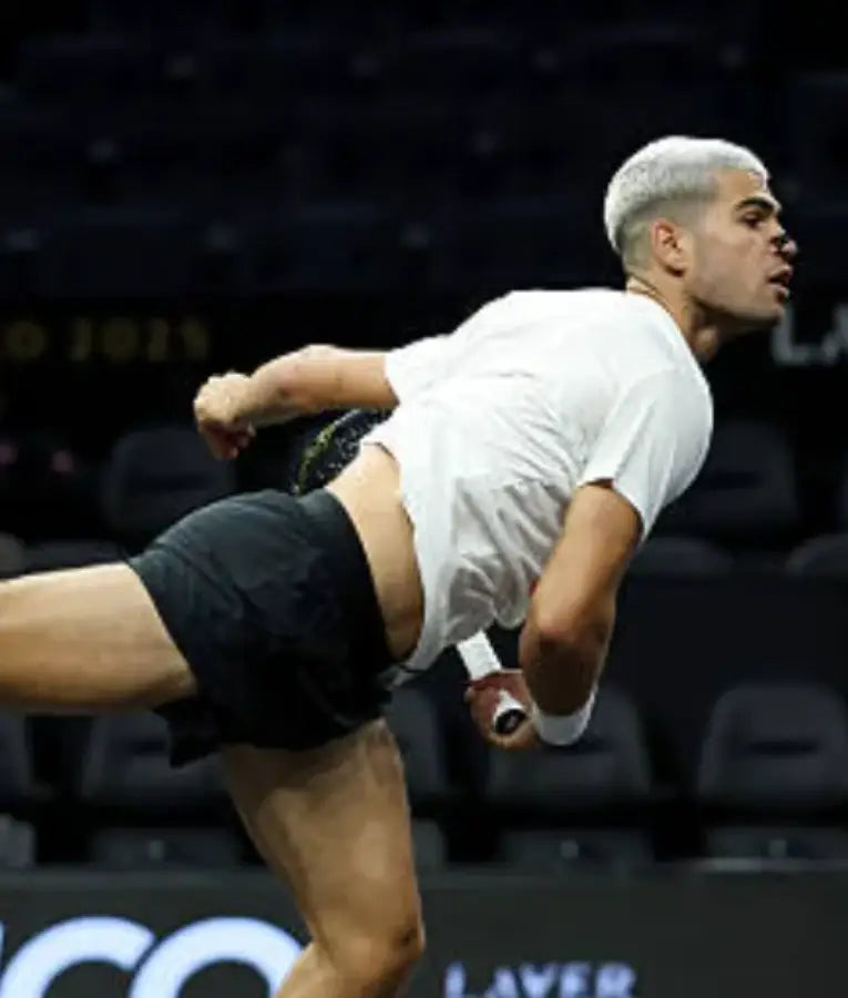 Carlos Alcaraz Laver Cup 2025 Team Europe White T-Shirt