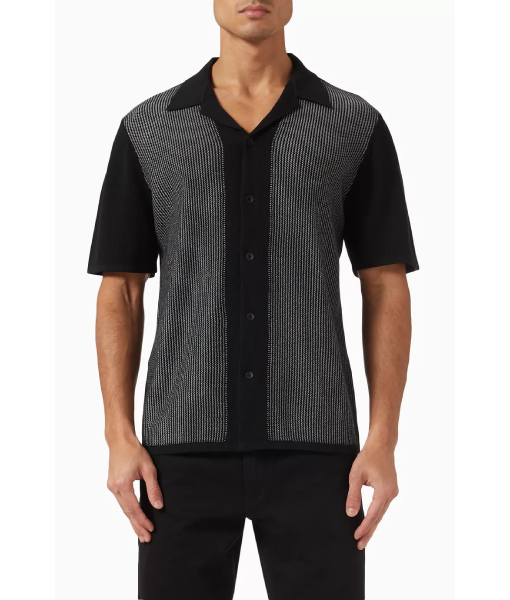 Days of Our Lives 2025 Carson Boatman Knit Camp Shirt