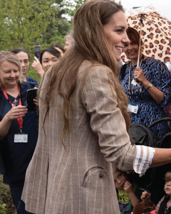 Catherine Middleton RHS Wellbeing Garden Striped Blazer