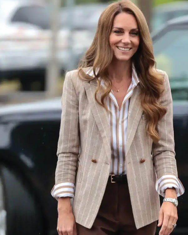 Catherine Middleton RHS Wellbeing Garden Striped Blazer
