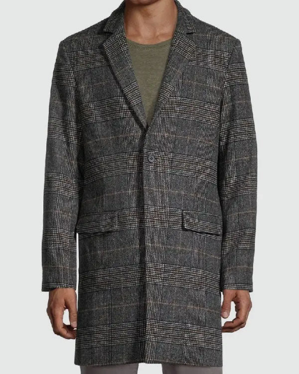 Celebrity IOU S10 Josh Gadd Plaid Coat