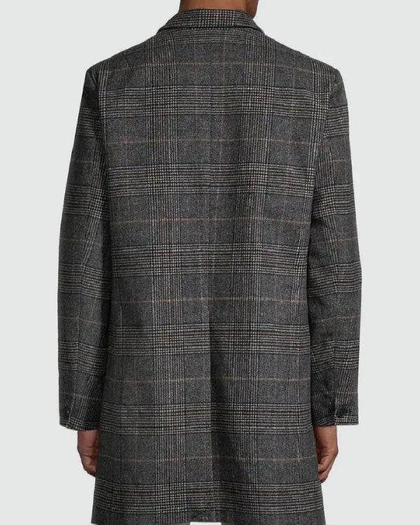 Celebrity IOU S10 Josh Gadd Plaid Coat