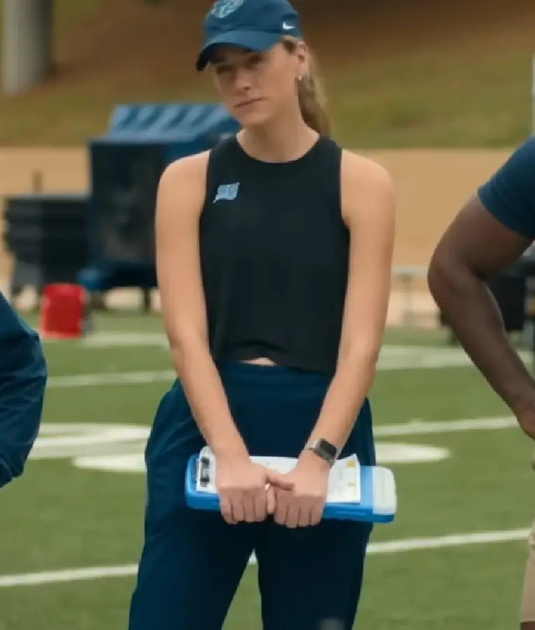 Chad Powers 2025 Becca Breitfeller Black Tank Top