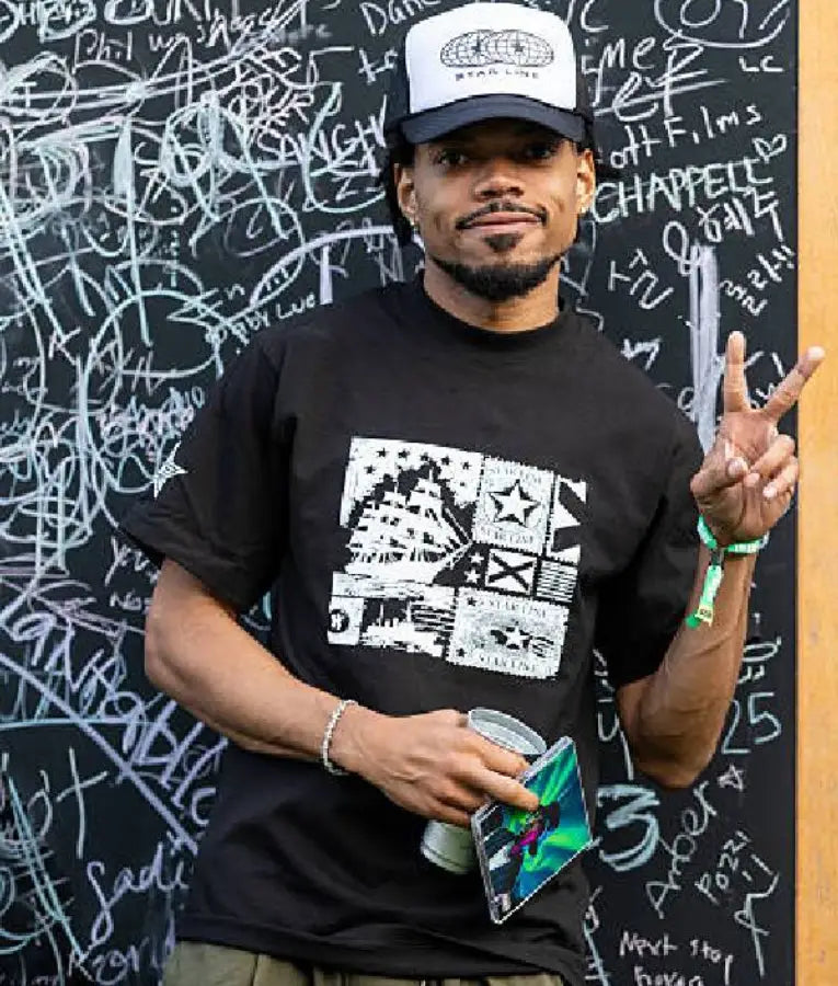 Chance The Rapper Black Graphic T-Shirt