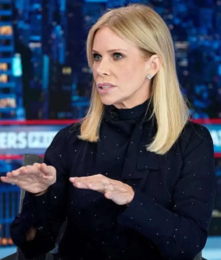 Cheryl Hines 2025 Jesse Watters Primetime Blouse