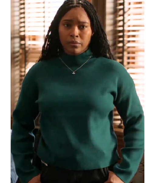 Chicago PD S12 Toya Turner Turtleneck Sweater